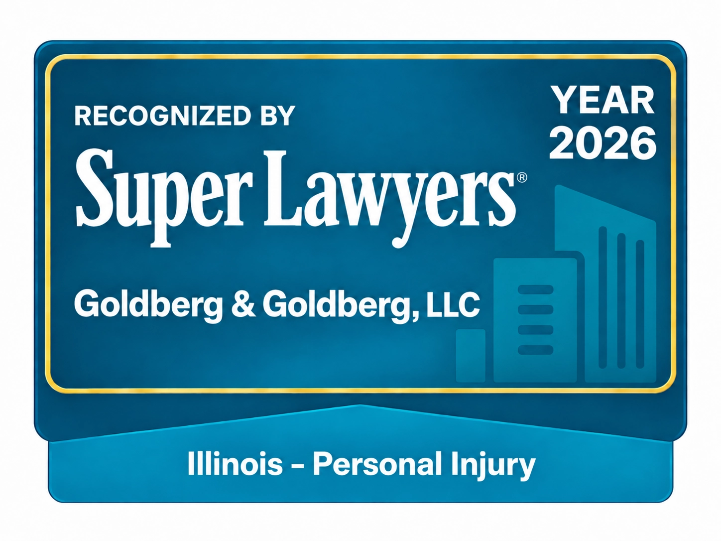 Super Lawyers 2026 - Goldberg & Goldberg, LLC - Illinois Personal Injury